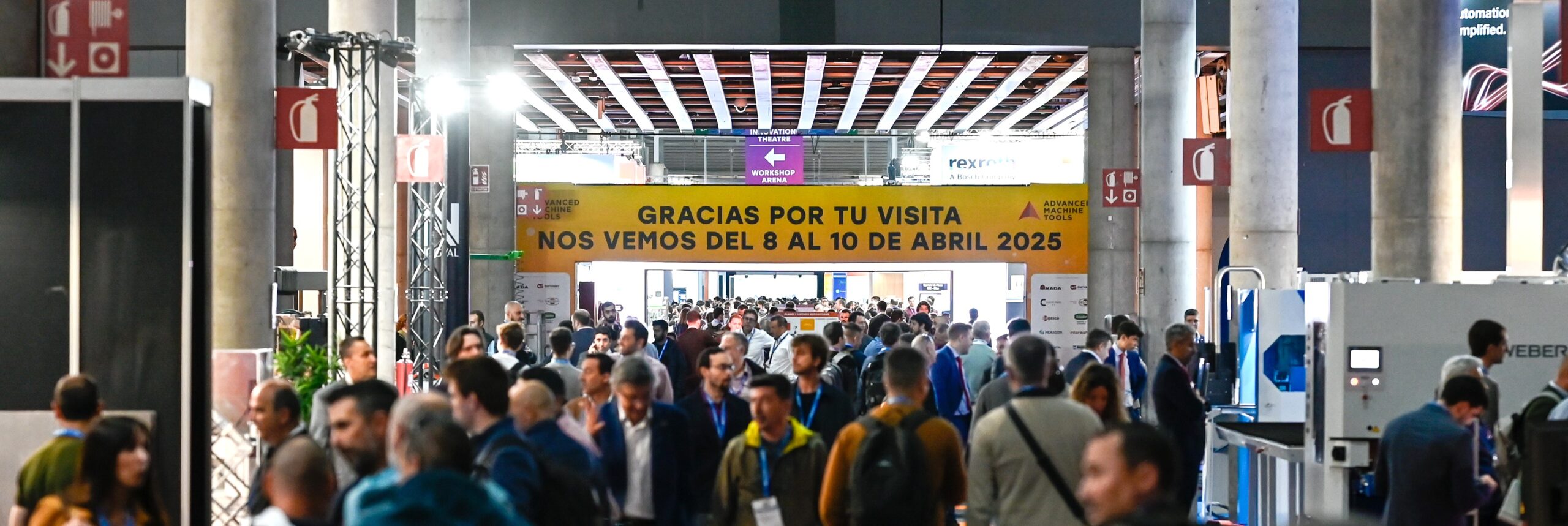 AMT – Advanced Machine Tools cierra su primera edición en Barcelona con 16.399 profesionales industriales